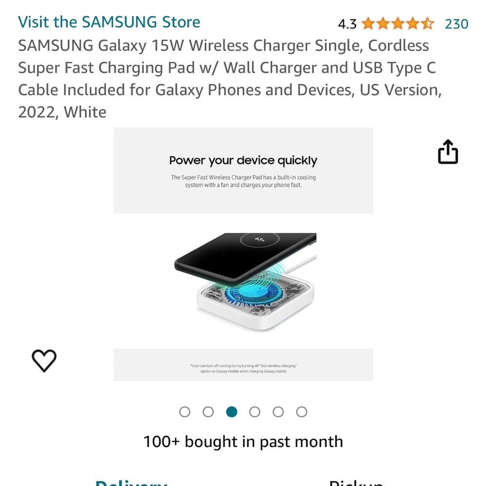 Samsung wireless charger-phones and earbuds